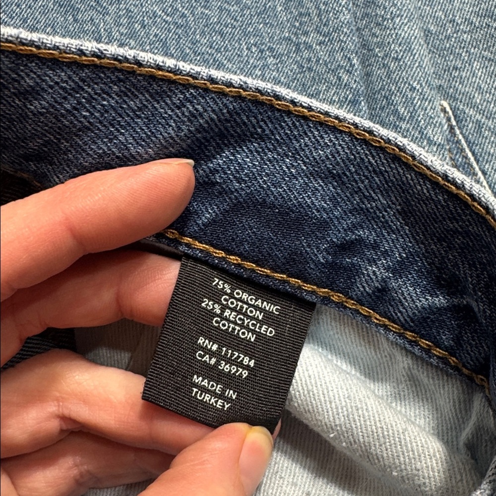 RAILS THE MELROSE CLASSIC SLIM BUTTON FLY CROP JEAN 28 - Picture 14 of 15
